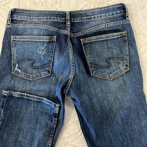 Silver Suki Boot Slim Jeans